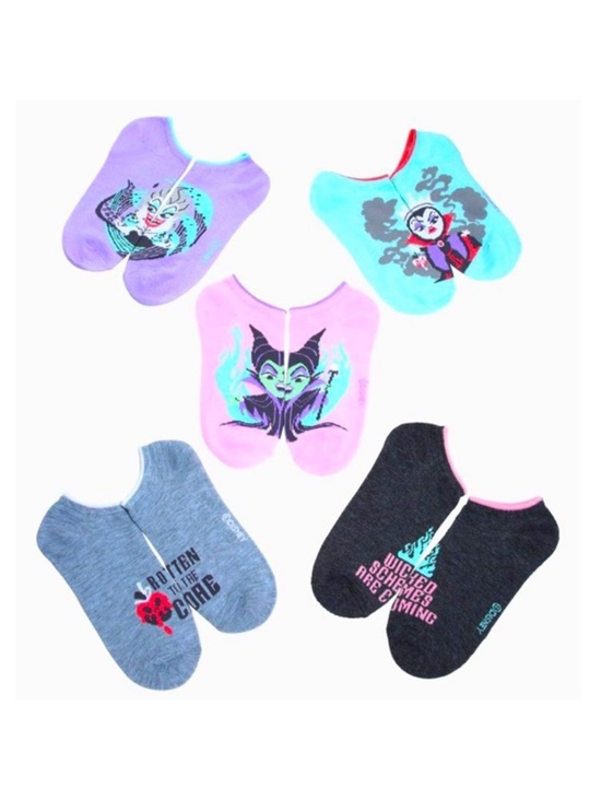 Disney Other - Disney Villains Sock- 5 pack
